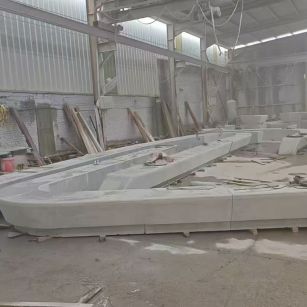 焦作 花岗岩整石坐凳拼装