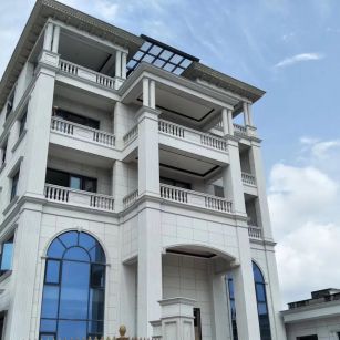 焦作芝麻白别墅干挂效果展示