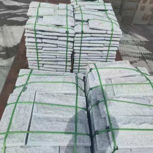 焦作 芝麻白蘑菇石装车出货