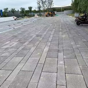 焦作仿古石铺装效果