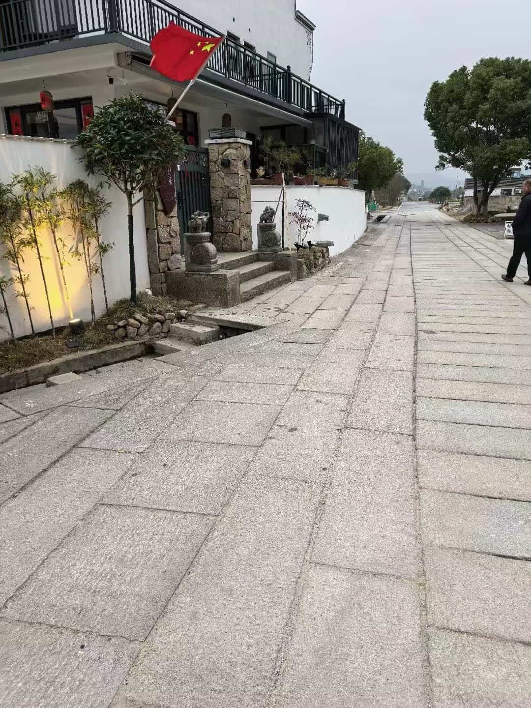 焦作仿古石铺装效果