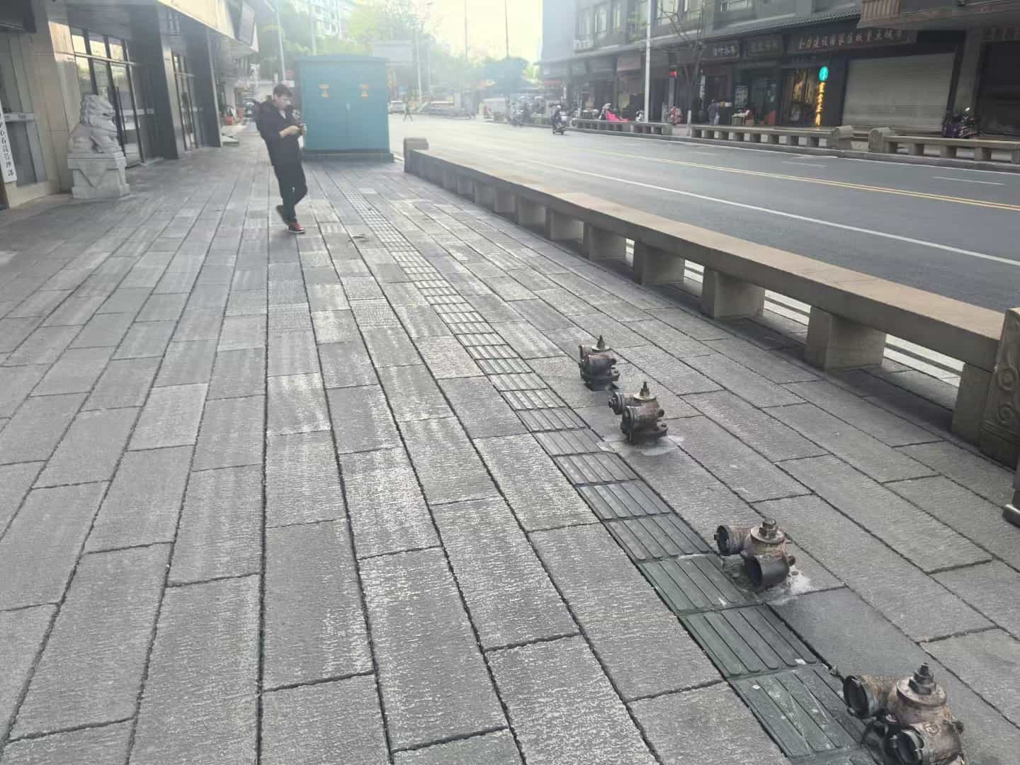 焦作仿古石铺装效果