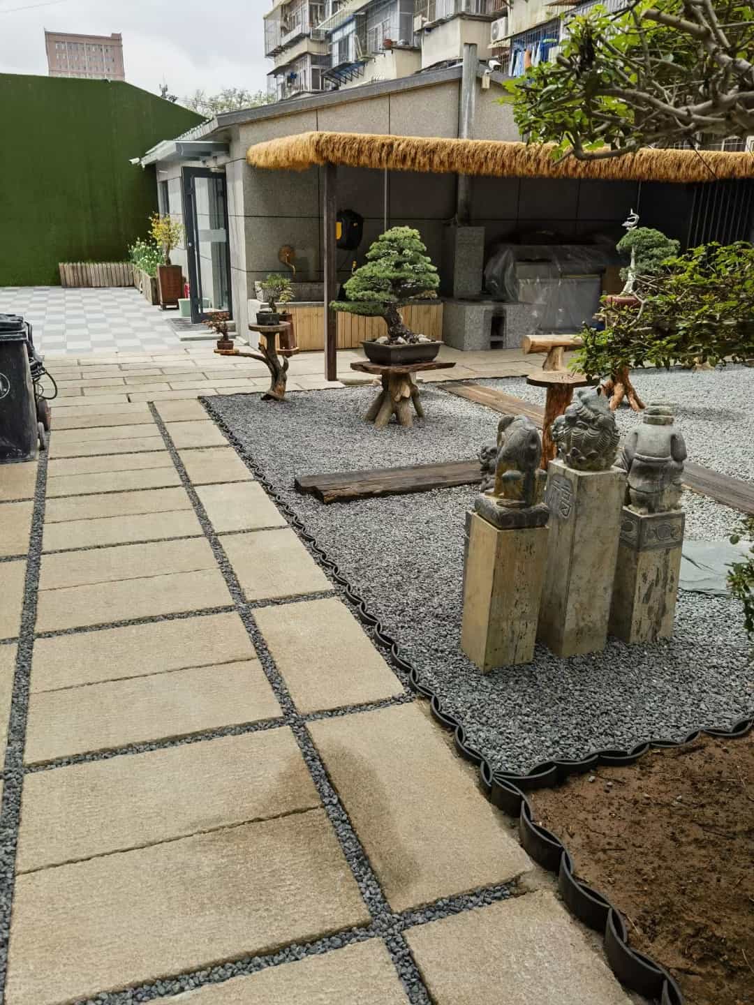 焦作仿古石铺装效果