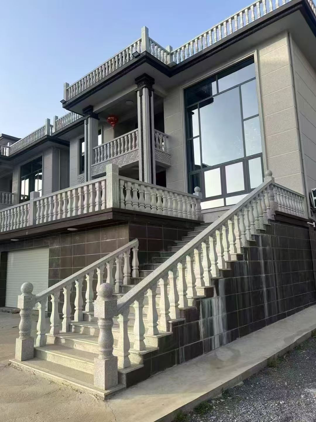 焦作 芝麻白别墅阳台栏杆，楼梯栏杆