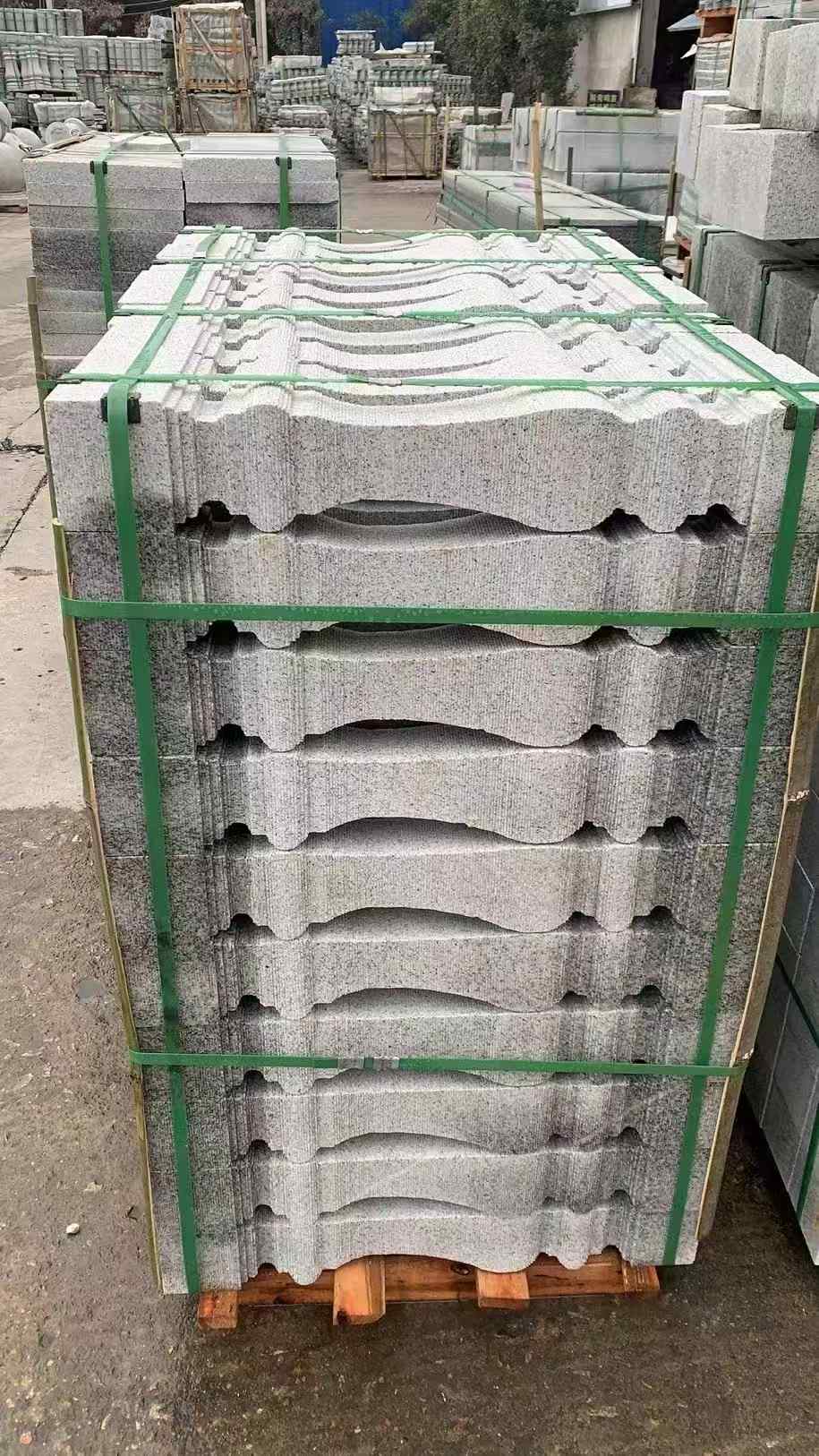 焦作 芝麻白方形拉丝面，栏杆花瓶柱