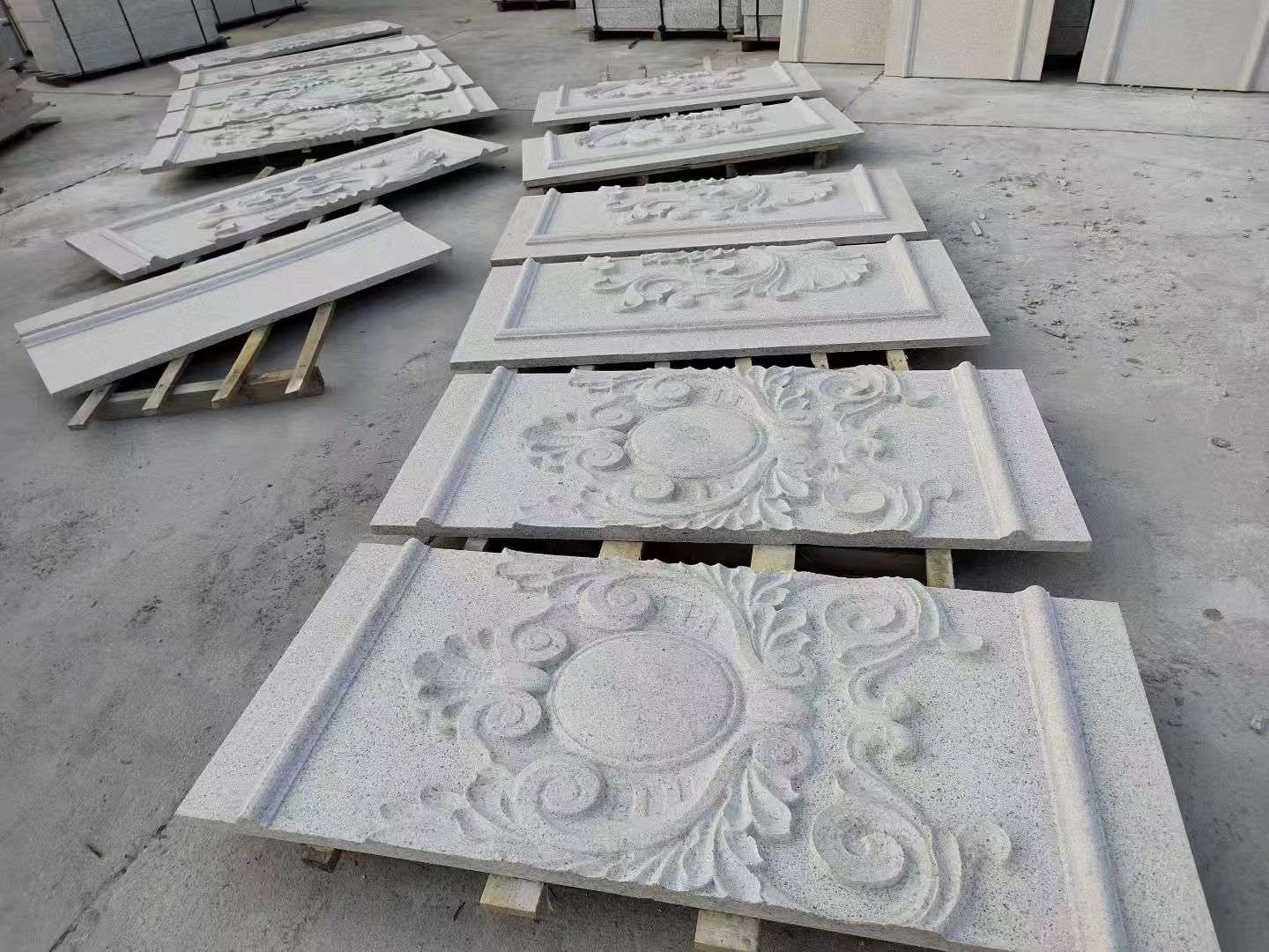 焦作 芝麻白干挂雕花板